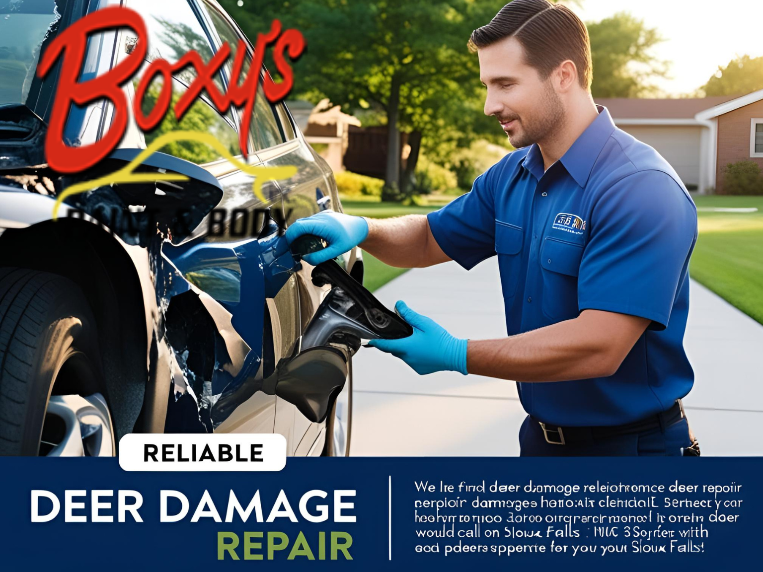 Reliable Deer Damage Repair Services in Sioux Falls