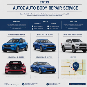 Expert Auto Body Repair in Sioux Falls and Colton, SD  