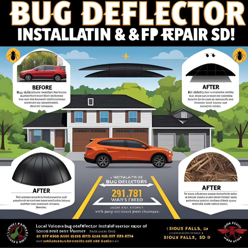 Expert Bug Deflector Installation and Repair in Sioux Falls, SD