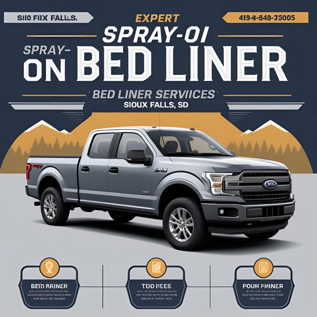 Expert Spray-On Bed Liner Services in Sioux Falls, SD