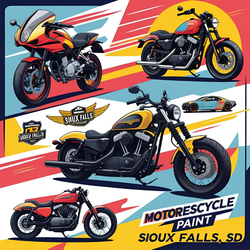 Professional Motorcycle Paint Services in Sioux Falls, SD