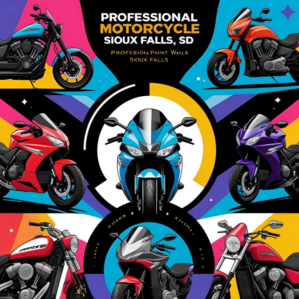 Professional Motorcycle Paint Services in Sioux Falls, SD